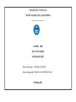 Trung tâm văn hóa thanh niên thành phố hải phòng (Đồ án tốt nghiệp Xây Dựng)