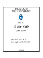 Trung tâm văn hóa làng chài cái bèo, huyện cát hải ( Đồ án tốt nghiệp Xây Dựng)
