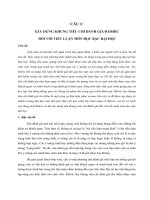 tieuluan danh gia Rubric