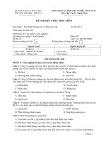 Đề thi kỹ thuật quảng cáo và khuyến mại