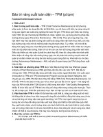 Bảo trì năng suất toàn diện