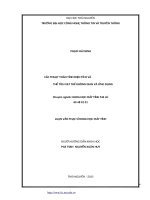 Các thuật toán tính diện tích và thể tích vật thể không gian và ứng dụng 