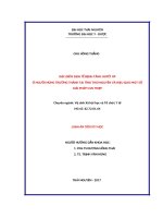 Đặc điểm dịch tễ bệnh tăng huyết áp ở người nùng trưởng thành tại tỉnh thái nguyên và hiệu quả một số giải pháp can thiệp 