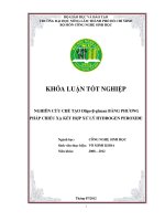 NGHIÊN CỨU CHẾ TẠO Oligoβglucan BẰNG PHƯƠNG PHÁP CHIẾU XẠ KẾT HỢP XỬ LÝ HYDROGEN PEROXIDE
