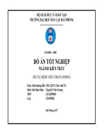 Bệnh viện tim hải phòng ( Đồ án tốt nghiệp Xây Dựng)