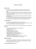 Tổng quan về marketting