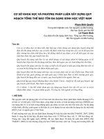 Cơ Sở Khoa Học Và Phương Pháp Luận Xây Dựng Quy Hoạch Tổng Thể Bảo Tồn Đa Dạng Sinh Học Việt Nam_2