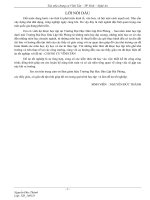 Chung cư vĩnh tân   thành phố vinh( Đồ án tốt nghiệp Xây Dựng)