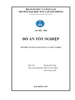 Bệnh viện đa khoa nghi phú thành phố vinh   nghệ an ( Đồ án tốt nghiệp Xây Dựng)