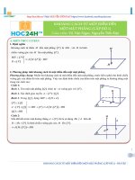 Bài 39 kc từ 1 điểm đến 1 mp 