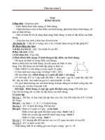 Giáo án Toán 5 chương 3 bài 3: Hình thang