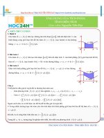 Bài 30 ứng dụng tích phân tính diện tích 