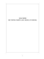 giáo trình hệ thống nhiên liệu động cơ diesel