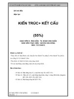 Ngân hàng đầu tư tỉnh bắc giang(2018) ( Đồ án tốt nghiệp Xây Dựng)