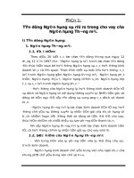 Phân tích rủi ro trong hoạt động cho vay tại NH NoPTNT khu vực II