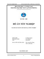 Trụ sở công ty đông hải   kinh môn   hải dương ( Đồ án tốt nghiệp Xây Dựng)