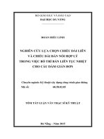 Nghiên cứu lựa chọn chiều dài liên và chiều dài bản nối hợp lý trong việc bố trí bản liên tục nhiệt cho cầu dầm giản đơn (tt) 