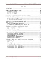 Khu di dân tái định cư đồng tàu   hà nội( Đồ án tốt nghiệp Xây Dựng)