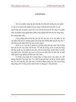 Thiết kế phân xưởng sản xuất yaourt dạng lỏng năng suất 8 triệu lít năm và yaourt dạng gel năng suất 7 triệu tấn năm 