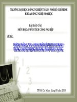 PP thành phần caolanh và phân tích tio2 trong đất sét bằng phương pháp trắc quang