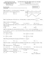 Bộ đề thi thử THPT quốc gia 2018 trường THPT thị xã quảng trị, quảng trị – đề thi thử THPT quốc gia môn toán, sử năm 2018 