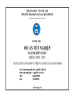 Bảo tàng sinh vật biển cái bèo cát bà hải phòng ( Đồ án tốt nghiệp XD)