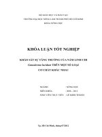 KHẢO SÁT SỰ TĂNG TRƯỞNG CỦA NẤM LINH CHI Ganoderma lucidum TRÊN MỘT SỐ LOẠI CƠ CHẤT KHÁC NHAU