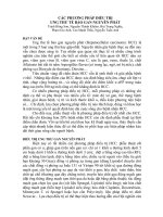 Các phương pháp điều trị ung thư tế bào gan nguyên phát