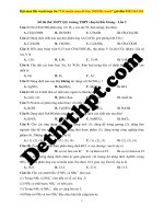 29  đề thi thử THPT QG trường THPT chuyên bắc giang – lần 2 