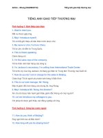 Tiếng anh giao tiếp thương mại   NhungDT   v 1 0