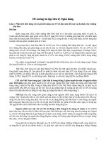 Trả lời câu hỏi thực tế TTNH 