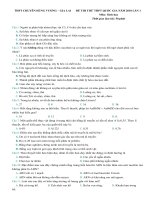 Đề thi thử THPT quốc gia 2018 trường THPT chuyên hùng vương, gia lai – đề thi minh họa THPT môn sinh học năm 2018 có đáp án 