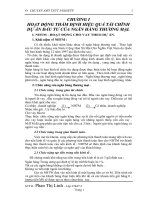 Phân tích hiệu quả tài chính dự án đầu tư tại techcombank  đà nẵng