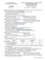 Đề thi thử THPT quốc gia 2018 trường THPT đô lương 2, nghệ an – đề minh họa thi thử môn lịch sử, địa lý THPT quốc gia 2018 