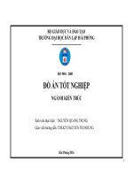 Tôn tạo và bảo tồn di tích chùa phúc linh   thành phố hải phòng ( Đồ án tốt nghiệp XD)