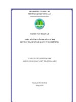 THIẾT KẾ CÔNG VIÊN KHU DÂN CƯ SỐ 5 PHƯỜNG THẠNH MỸ LỢI QUẬN 2 TP. HỒ CHÍ MINH.