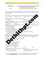 Đề hóa số 14   gv nguyễn minh tuấn 