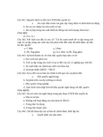 cau trac nghiem kinh te chinh tri