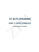 FORECAST-IELTS-SPEAKING PART 1-T1-T4-ielts-share.com-1