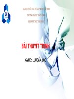 Tổng quan về các phân xưởng residue trong nhà máy lọc dầu dung quất