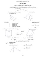BÀI TẬP CÓ ĐÁP ÁN KHOI DA DIEN  KHOI TRON XOAY MỚI NHẤT TRƯỜNG THPT LÊ QUÝ ĐÔN