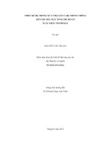 THIẾT KẾ HỆ THỐNG XỬ LÝ BỤI GỖ VÀ HỆ THỐNG THÔNG GIÓ CHO NHÀ MÁY TINH CHẾ ĐỒ GỖ XUẤT KHẨU WOODMAX