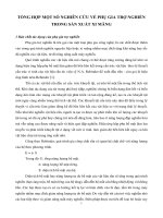 Tổng hợp một số nghiên cứu về phụ gia trợ nghiền trong sản xuất xi măng