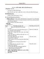 Giáo án Toán 5 chương 3 bài 8: Giới thiệu biểu đồ hình quạt