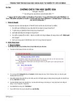 ĐỀ THI TIN HỌC QUỐC GIA TÍN CHỈ B