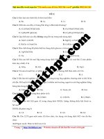 Đề 31   thầy nguyễn anh phong 