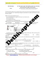 Đề hóa số 16   gv nguyễn minh tuấn 