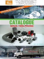 Catalogue ONG NHUA PVC TIEN PHONG