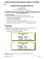 ĐỀ THI TIN HỌC QUỐC GIA TÍN CHỈ B de 12 