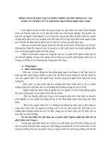 phân tích về đào tạo và phát triển nguồn nhân lực tại công ty CP đầu tư và thương mại tổng hợp việt nam 